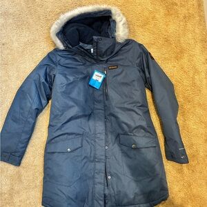 Columbia Women's Blue Hooded Jacket